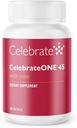 Celebrate Vitamins CelebrateONE 45, 45mg Iron - 매일 Bariatric Multivitamin, Essential Vitamins & Minerals - Gastric Bypass & Sleeve Gastrectomy 보충 (30 캡슐)