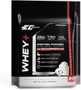 EC Sports Whey+ אבקת חלבון, קובצי Cookie ננו מיקס W/Digestive Enzymes - תוסף Isolate, Collagen Peptides w/Faster Reform - 30 משרתים