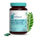 HK Vitals DHT Blocker with Biotin, Stinging Nettle and SOYA Protein, Helps Reduce Hair Fall, Stimulates Hair Growth, 60 Tablets