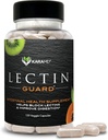 KaraMD Lectin Guard | Colon Cleansing Lectin Blocker | Slippery Elm, Bladderwrack, Natriumalginat, Okra, Kiwi & Papaya | Gut Gesundheit für Frauen und Männer, Non-GMO & Gluten Kostenlose 30 Kapseln