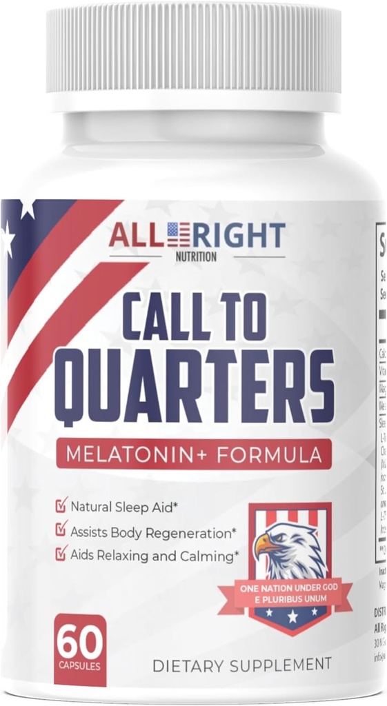 Call to Quarters - Sleep Aid & Relaxation Formula - 60 Capsules