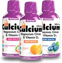 Bluebonnet mayeium Citrate sodyum Citrate, Orange, Blueberry və Strawberry Flavor, 16 Fl Oz Hər (48 Fl Oz Ümumi)