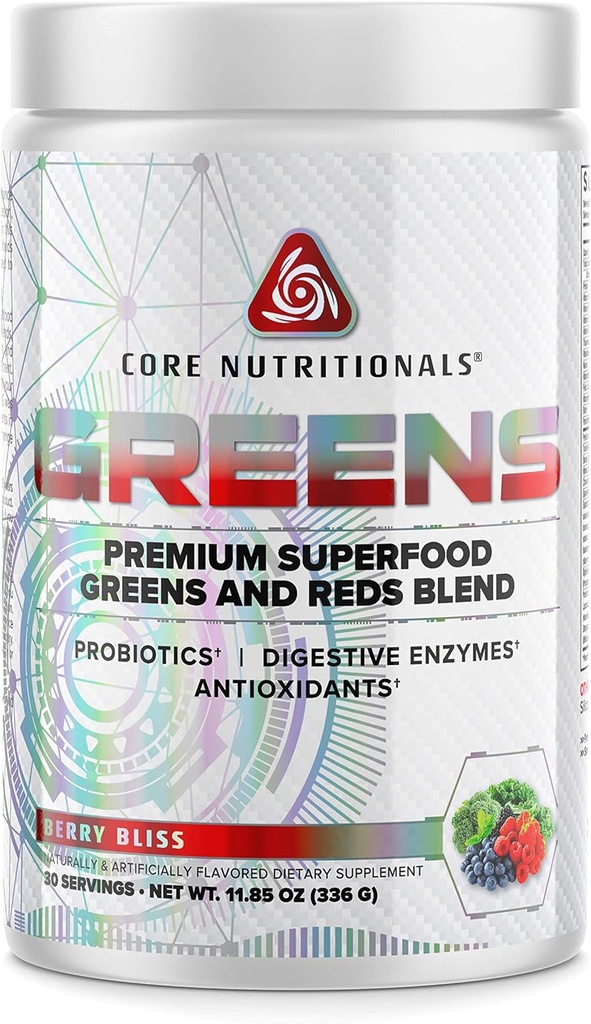 Các nhà sản xuất đồ ăn thượng hạng và xanh lá cây Core Nutritics Greens