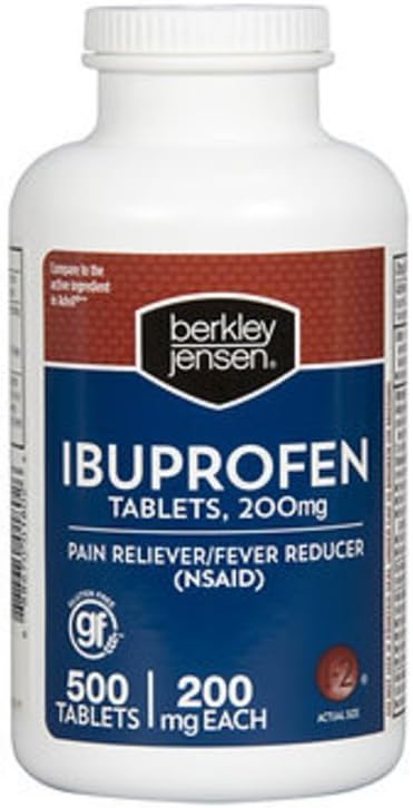 Leden Mark Berkley Jensen Ibuprofen Tabletten, 500 ct., 200mg