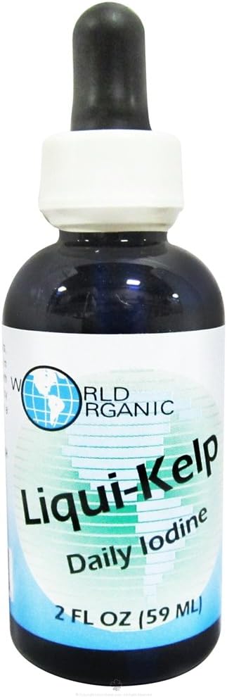 World Organics Liqui-Kelp Daily Iodine - 2 унции.