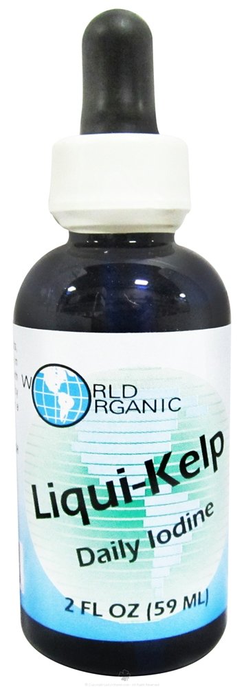World Organics Liqui-Kelp Daily Iodine - 2 ozs.