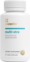 Xtendlife Multi-Xtra Multivitamin for Immune, Heart & Energy Support - 40+ Bioavailable Vitamins, Minerals, Antioxidants & Herbs - for Men, Women & Children - 30 Day Supply