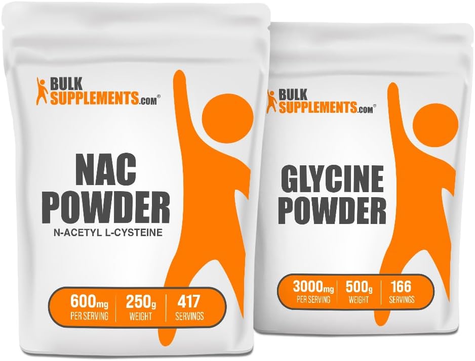 NAC (N 아세틸 L-Cysteine) 250g + 글리신 500g 뭉치