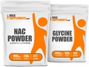 NAC (N-ацетил L-Cysteine) 250g + Глицин 500g Bundle