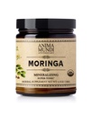 Anima Mundi Apothecary Moringa Leaf Powder - Pure Organic Rainforest Superfood - Energy Support Supplement, Natural & Non-GMO Green Powder (6oz / 170g)