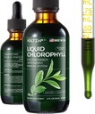 Chlorophyll Liquid Drops - Premium Liquid Chlorophyll Supplements for Immune Support, Energy Increase, Digestive Support, Gut & Skin Health - Natural &amp; Non-GMO & Vegan Mint Flavored 2fl.oz
