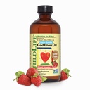 CHILDLIFE ESSENTIALS Cod Liver Oil for Kids - Kids Arctic Cod Liver Oil Liquid for Babies 6+ Months & Toddlers, Added DHA, EPA, Omega-3 Fatty Acids - Strawberry, 8 fl oz