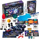 Original Stationery Space Science Kit, Solar System Kit with a Rocket, Outer Space Craft Stickers and More to Make a Moon Spinner and a Solar System, Fun Gift Idea, Toys for Boys and Girls, Ages 6-14