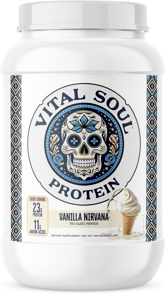 Protein Shake Powder, Whey Protein Powder, Vanilla Protein Powder, Best Protein Powder for Smoothies, Proteina Whey Protein, 23g Casein Protein Powder, 26 Servings