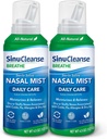 Saline Nasal Spray, Ultra Fine Mist, Berehala Moisturize & Relieves Daily Care Sterile Saline Nasal Spray, 4,5 Oz (2 Pack), Estatu Batuetan egina