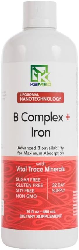 Nanonutrition B Complex + Iron Note 124; Liposomal Nanotechnology