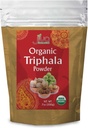Jiva Organics Triphala Polvere 7 Ounce Bag - Terra Amla, Bhibitaki e Frutta Haritaki Blended, 100% naturale & non OGM