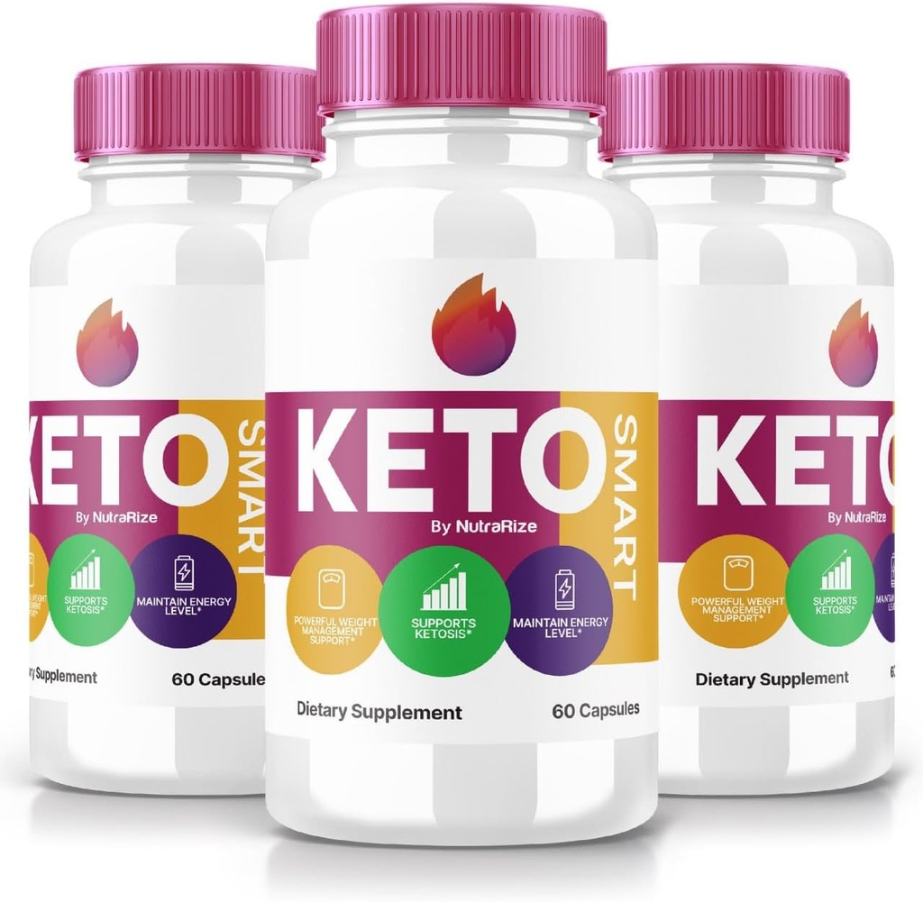 (3 Pack) Keto Smart капсули - Keto Smart Dietary Addition for Advanced Отслабване, Максимална сила All-Физически хапчета за прицелване корема мазнини, KetoSmart Pastillas Ревюта (180 капсули)