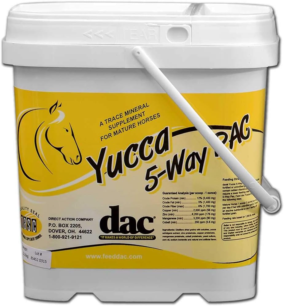 DAC Yuca 5 Way Pac per als cavalls - 5 lb