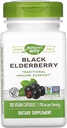 Naturens Way Black Elderberry 100 kapslar Pack med 3