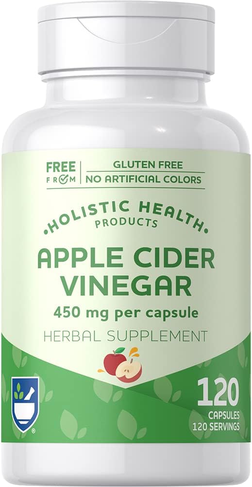 Rite Aid Apple Cider Vinegar Tablets with Cayenne Pepper, 120 Count Supports Метаболизъм, Diet, Detox, Digestion, Gut Health, Имунна поддръжка Допълнение