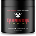 Premium Hydration Powder for Carnivore Diet - Uravnotežena elektrolitska podpora, Zero Carb, Keto Prijazno - dodatek za optimalno energijo in regeneracijo - 90 Serving (nearomatizirana)