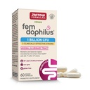 Jarrow Formulas Fem-Dophilus Vaginal Probiotics 1 Billion CFU With 2 Science-Backed Strains, Dietary Supplement For Vaginal & Urinary Tract Support, 60 Capsules, 60 Day Supply, Shelf-Stable Probiotics