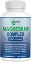 Suppléments de cortisol pour les femmes Softgels, Magnésium Glycinate 400mg avec Malate de magnésium, L-théanine, racine de Salvia, racine de Ginseng, racine de Burdock et complexe de plantes de Rosea Rhodiola pour calme, focus, sommeil