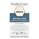 ProBioCare Probiotic for Men - 50 Billion CFUs, Supports Digestive Health and Gut Flora Balance, Promotes Overall Wellness, and Enhances Immune Function (60 Vegetable Capsules)