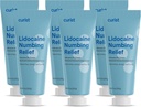 Curist 5% Lidocaine Cream Topical Pain Cream - (6 oz Tube, Pack of 6) XL Tube - Numb Skin Quickly & Effectively with 5% Lidocaine Numbing Cream (6 Pack - 36 oz Total)