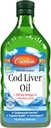 Carlson - Cod Liver Oil, 1100 mg Omega-3s, Wild-Caught Norwegian Arctic Cod-Liver Oil, Sustainably Sourced Nordic Fish Oil Liquid, Unflavored, 500 ml (16,9 Fl Oz)