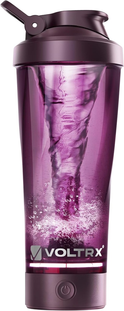 VOLTRX Premium Electric Protein Shaker Lahvička, Vyrobeno s Tritan - BPA Free - 24 oz Vortex Portable Mixer Cup / USB C Dobíjecí Shaker Cupy pro proteinové shakes