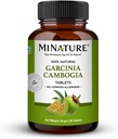 Garcinia Cambogia Tabletter av mi Nature | Rene og naturlige Garcinia pulver tablett | Ikke-GMO, Vegan, Glutenfri |90 tablett, 45 dager forsyning, 500mg | kjemisk og preservativ