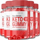 Rize labs - Slim Detox Keto ACV Gummies for Advanced Weight Loss with Apple Cider Vinegar, Supplemen Membantu Mengurangi Belly Fat, untuk Ekstra Kekuatan (300 Gummies)