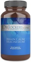 Brain Calm Magnesium av Dr. Jockers - 90 kapslar, stöder kognitiv funktion och välbefinnande, glutenfri tillägg