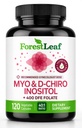 Myo-Inositol & D-Chiro Inositol Supplement for Women's Health | Fertility Supplements Women | Inositol 40:1 Ratio Support Ovarian Function & Healthy Hormone Balance Women | 2050mg | 120 Powder Caps