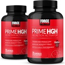 Force Factor Prime HGH Secretion Activator, 2-Pack, HGH dodatek za moške z AlphaSize za pomoč Trigger HGH proizvodnje, povečanje vadbene sile, & izboljšanje zmogljivosti, 150 Kapsule