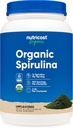 Nutricost Bio Spirulina Pulver 2 LB - Reine, zertifizierte Bio Spirulina