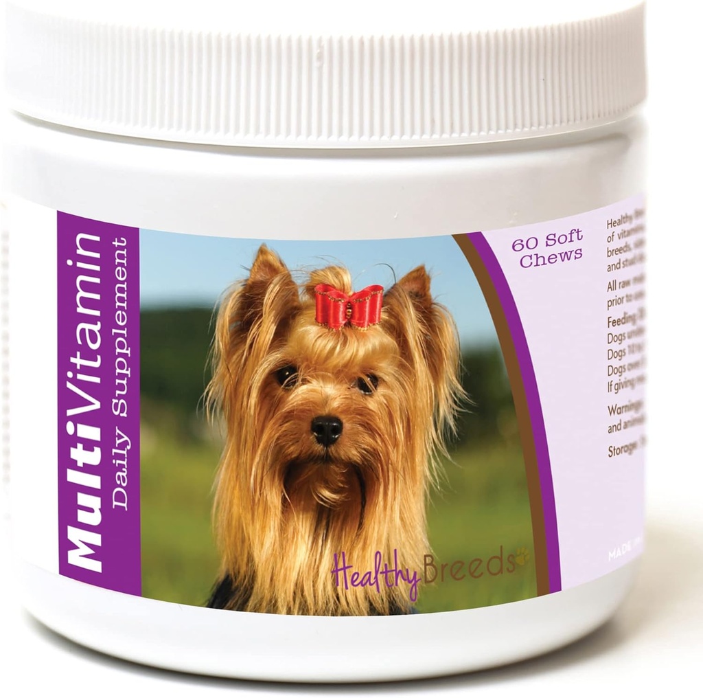 Yorkshire Terrier Multi-Vitamin Soft Chews 60 Count