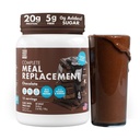 Yes You Can! Meal Replacement Shake - 20G Protein, 5G Fiber, 21 Vitamins & Minerals, 0G Added Sugar - Meal Replacement Protein Powder - Complete All-in-One Nutrition - 15 Servings (Chocolate)