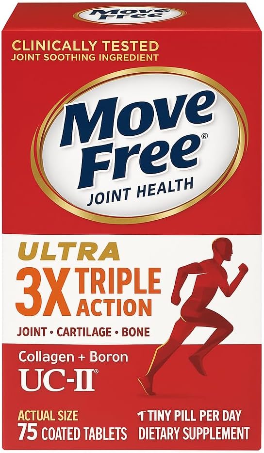 Move-free Ultra Triple Action yhteinen täydentää 75 tablettia