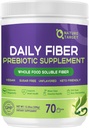 Daily Fiber Təhlükəsiz - Gut Sağlamlıq üçün İnbiyotik Fiber Toz, Digestive Health & Daimilik üçün bütün Food High Fiber, Unflavored Clear Mix Toz, Gluten & Sugar Free, Keto - 70 Xidmət