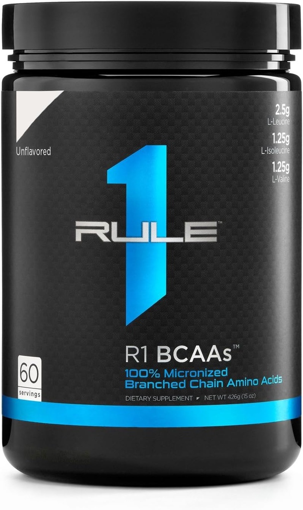 R1 Bcaa 60 Serve Unflavored, 318 Gram