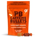 Caffeine Bullet Energy Chews - Chocolate Orange. 40 * 85mg - Faster Kick Than Pills, Gels and Gum. Sport Science for Running, Cycling, Gaming & A Pre Workout Endurance Boost.