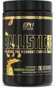 BALISTIC PreWorking ® 124; # 1 Nauji prieš treniruotę milteliai w / azoto oksidas Booster, Electrolytes, Caffeine & Nootropics ® 124; Insane siurbliai, Focus, Stamina, Energija, Hidracija vyrams ir moterims - Citrus Blast