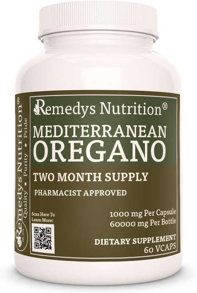 Remedy's Nutrition Mediterranean Origano 