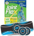 JointFlex FIT Therapy Far Infrared Patch Trial Pack, toetab lihaste ja liigeste pidevat aktiivset liikuvust, kuni 5 päeva / paki, veekindel, mittekuumutamine, ravimivaba - 3 ct, 1 ristkülikukujuline / 2 ringi