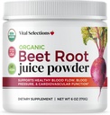 100% Økologisk Beet Root Juice Powder, Højeste renhed og potens, USA Grown, Superior Beet Tørring Teknologi, Maksimalt nitrogenoxid Boost til Cardio Support og Atletisk ydeevne