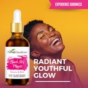 Bylinné dobroty Black Girl Magic - Kožné doplnky pre ženy, Radiant kože Beauty Support, Essential Skin Food, Ashwagandha doplnky - 1 fľaša (2 fl oz)