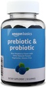 Basics Prebiotic & Probiotic Gummies, 2 miliardy CFU, Modrá Malina, 50 Počet (2 na obsluhu) (predtým Solimo)